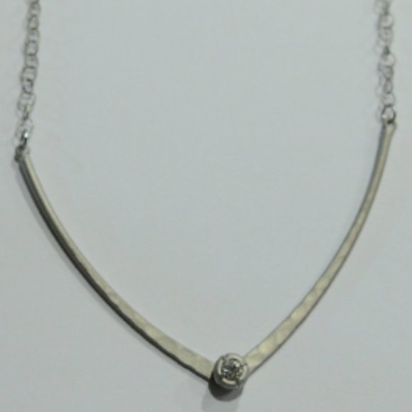ESBE, Sara Blaine Serendipity Solitaire Chain Necklace - Picture 1 of 5